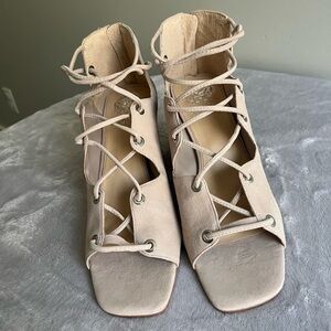 Vince Camuto Nahara Suede Lace Up Shoes